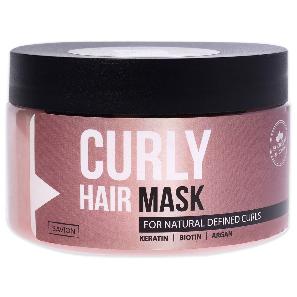 Curly Hair Mask by Savion for Women - 8.45 oz Masque